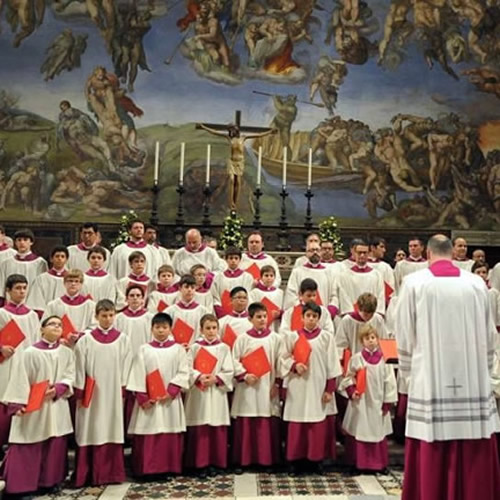 Der Chor der Sixtinischen Kapelle